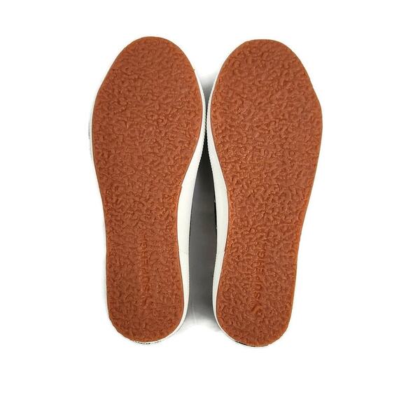 Superga Women's Black Canvas Gold Star Studs Low Top Sneakers Size 40 - Picture 7 of 8